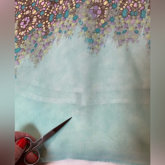 Yumi Sz 2/4 Beautiful Multicolor Mosaic Print Sun Dress Lined Zipper Adj strap - Picture 8 of 16